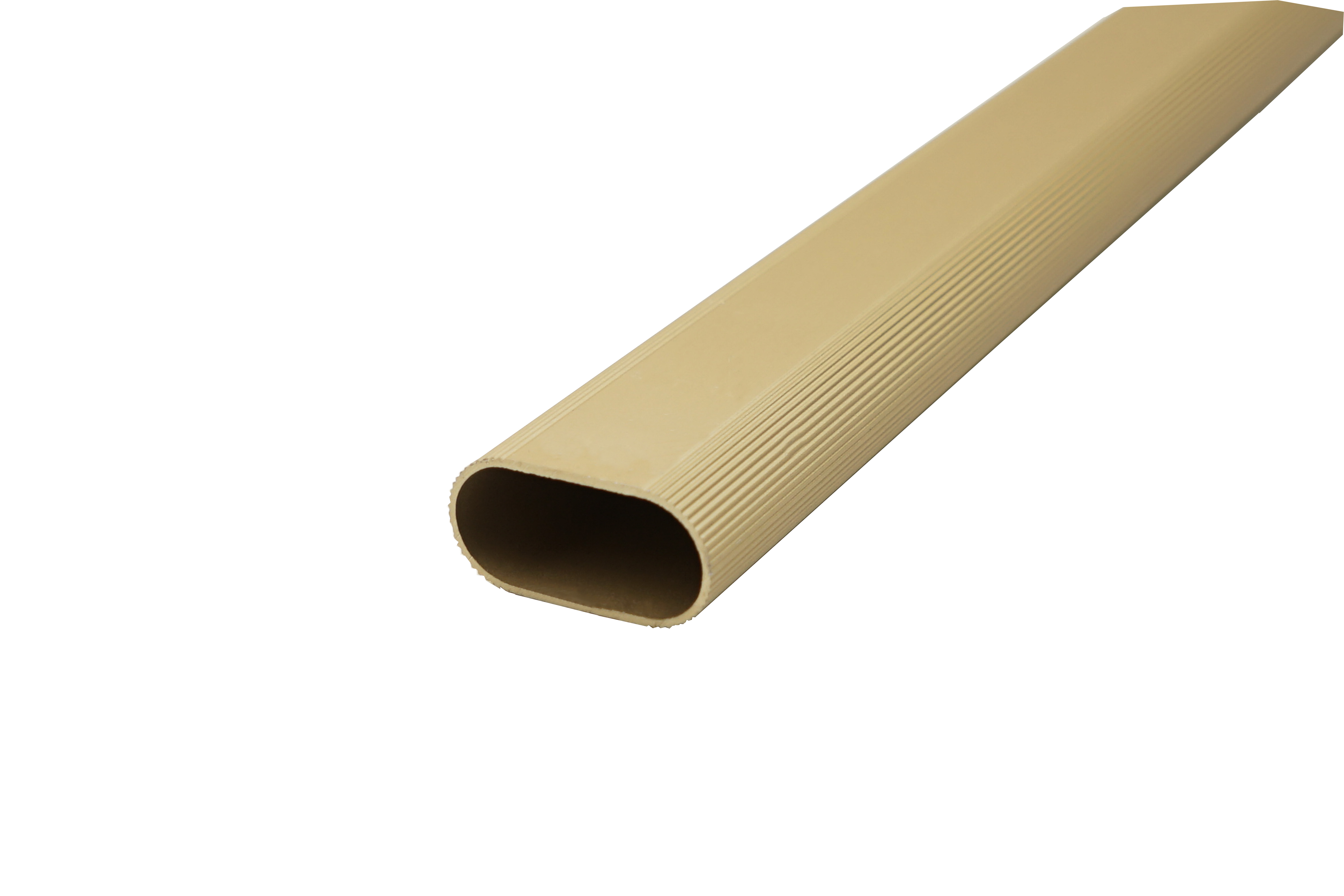 Выдвижные вешалки и штанги Штанга для одежды овальная 202 алюминий, 3000х30х15мм,золото анод. GKR202A.300GP