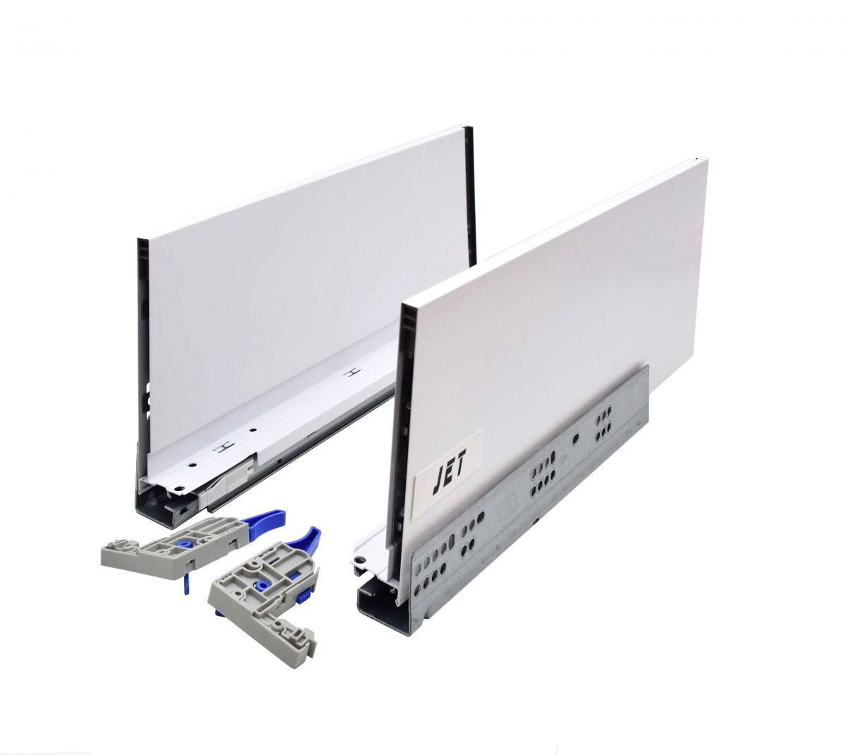 Ящик JETBOX ULTRA 218 с доводчиком H170мм L300мм, белый BR218C.300WT