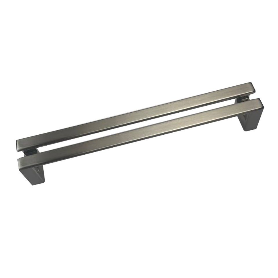 Лицевая фурнитура для мебели РУЧКА 244 (аналог 232) /MO-160 EUREKA 12914B Скоба 160 мм Замак нержавеющая сталь 1292 4B/160