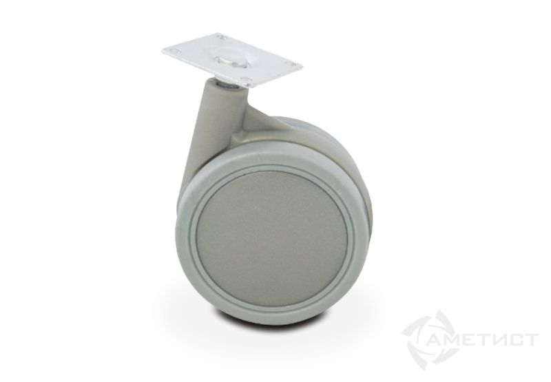 Опоры Опора колесная декоративная 340 D60мм без тормоза FR340A.060GR