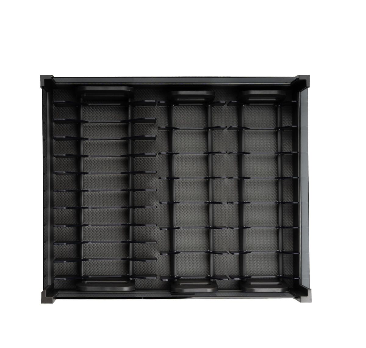 Корзина для посуды выдвижная в ниж. базу под навесной фасад п/в с доводчиком 600мм S101B.600GL