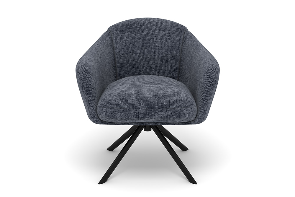 Кресло АЛЕКС, серо-голубой