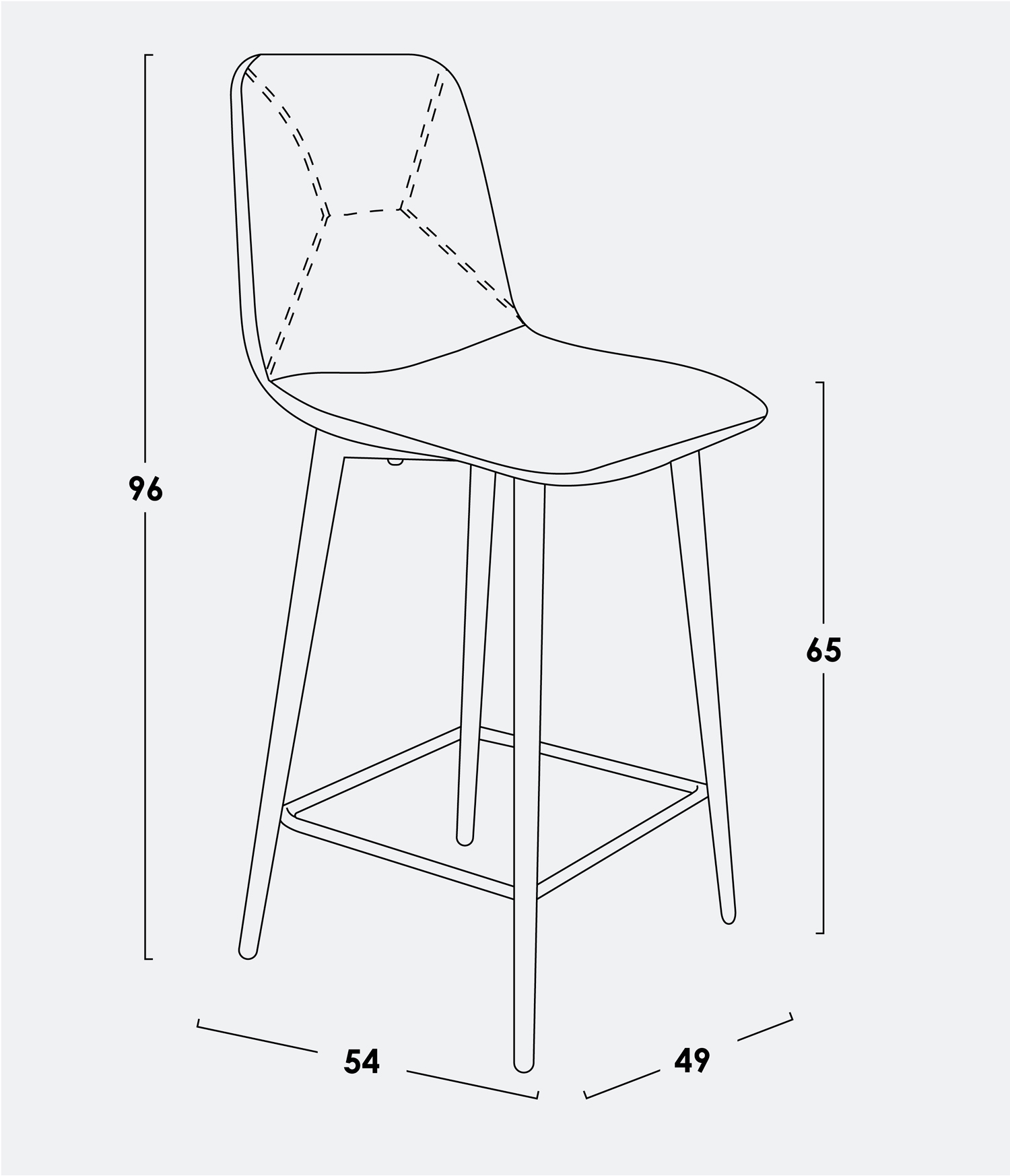 Стулья Стул ГЕРМЕС барный