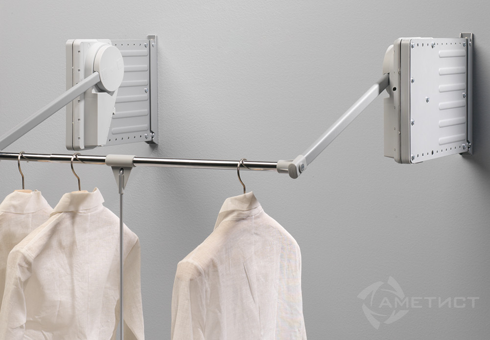 Пантографы для одежды Лифт для одежды 113 телескопический L83-115см GR113A.115GR