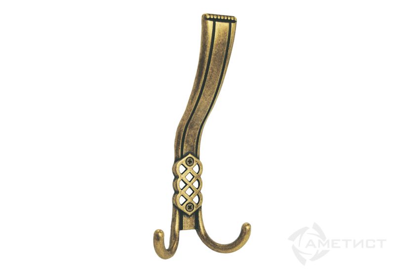 Крючки Крючок мебельный 584 замак ант.бронза CH584Z.000BA
