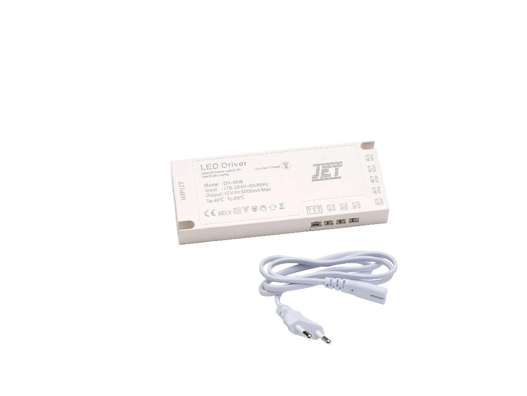 Драйвер 233 для светодиодных лент/светильников 12V 60W D233.12.002