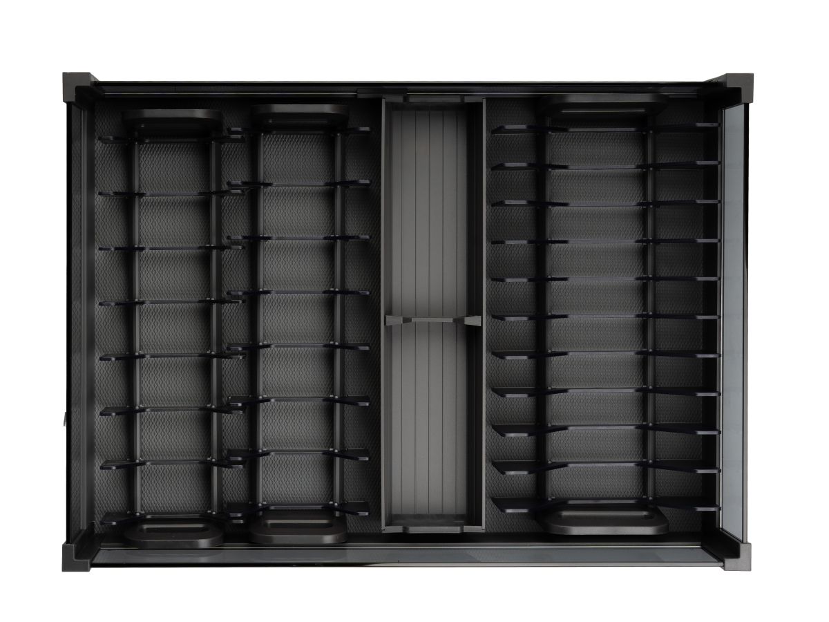 Выдвижные корзины для кухни Выдвижная корзина для посуды в нижнюю базу S101B