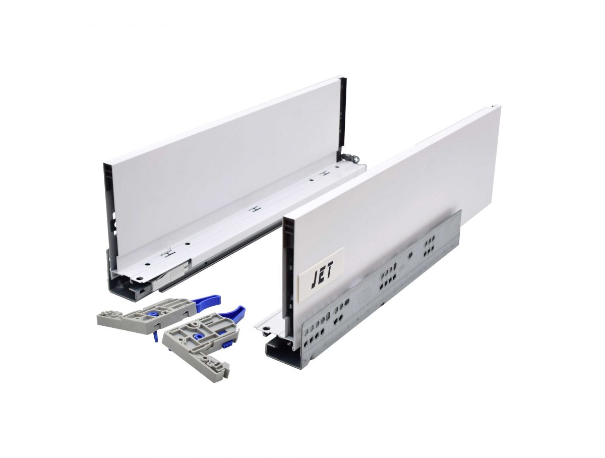 Ящик JETBOX ULTRA 220 PUSH OPEN H120мм L500мм, белый BR220B.500WT