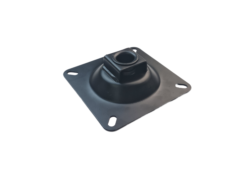 Комплектующие для столов и стульев Площадка прямая 170х170 для поворотного механизма 360 гр., сталь T249A.170SS