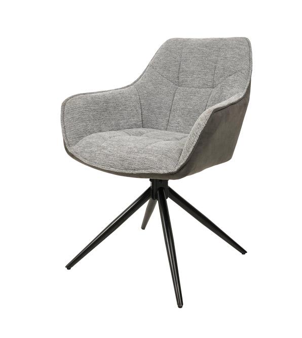 Стул ТВИСТ, серый/графит RT/KD, 180 AVR