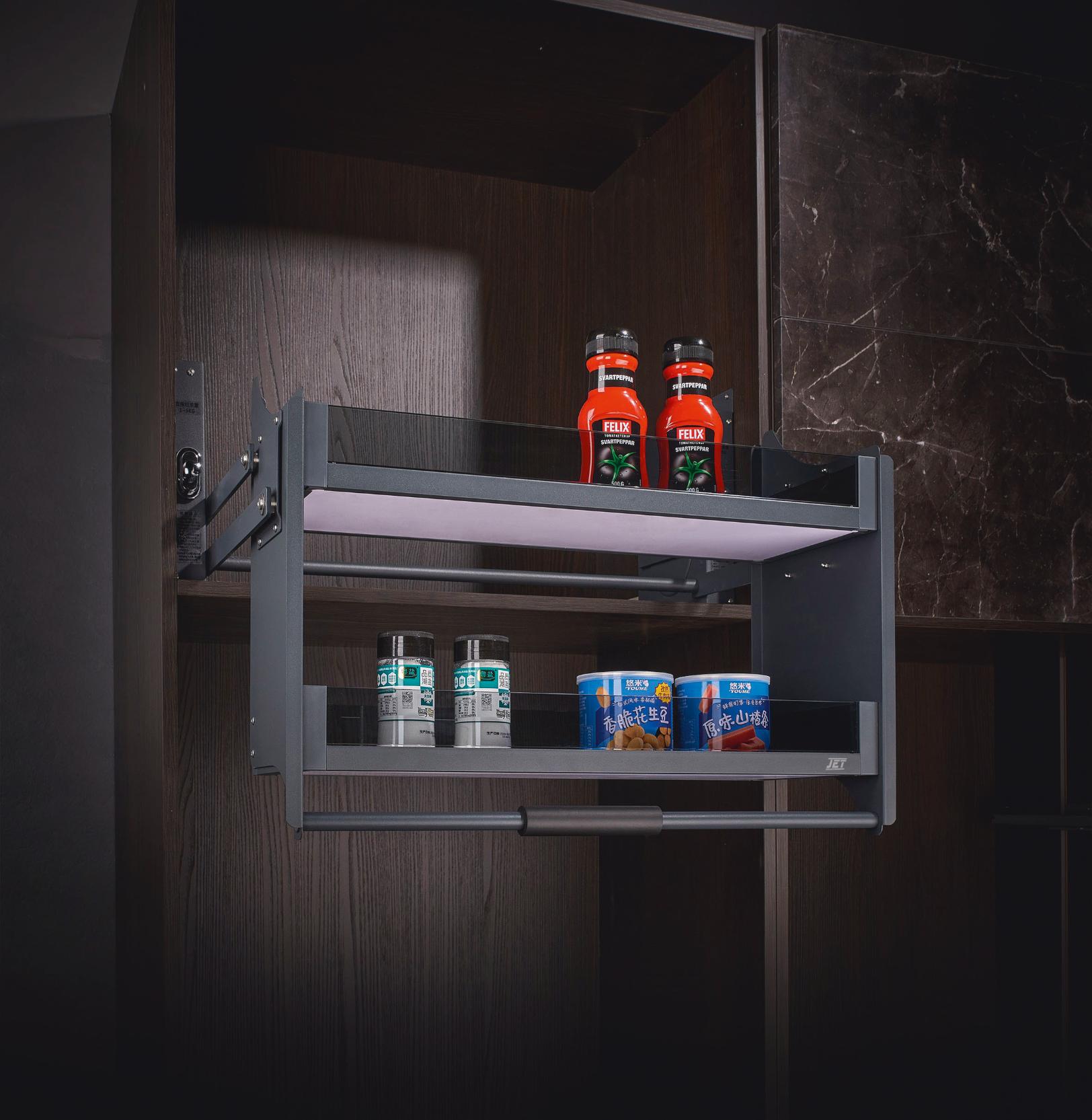 Выдвижные корзины для кухни Выдвижная полка в верхнюю базу S105UP