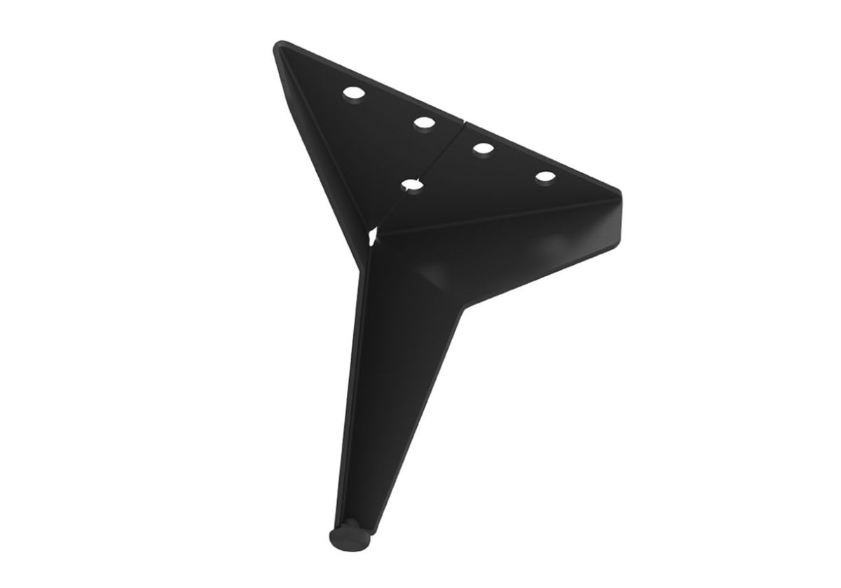 Ферро опора декоративная 150 (черный муар) (Ам)