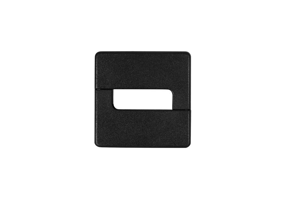 Аксессуары и гаджеты Заглушка кабель-канала D60мм квадратная чёрная A381P.060BLR