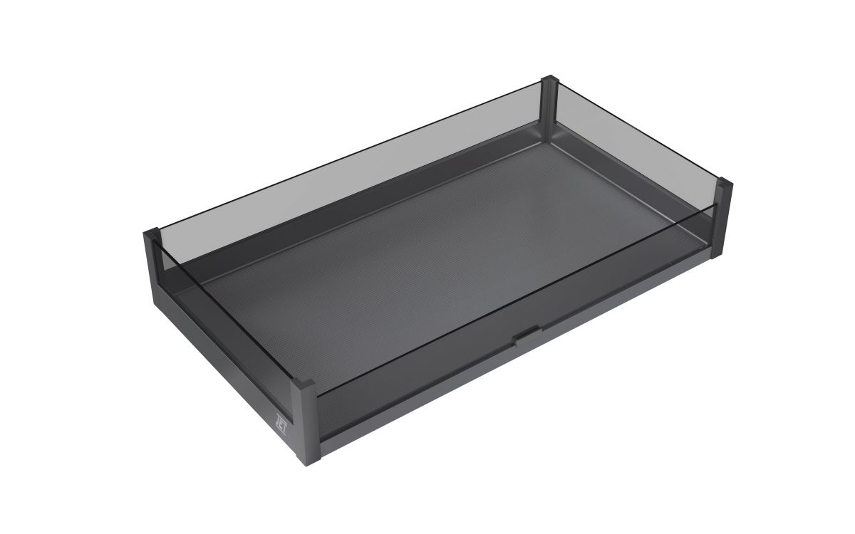 Корзина выдвижная в ниж. базу под распашной фасад п/в с доводчиком 900мм S100A.900GL