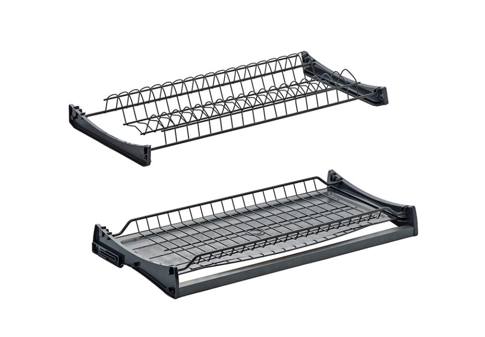 Комплект посудосушителя STAR 1 поддон, 2 ур. с рамкой, модуль 900мм, антрацит S241A.900DGHS