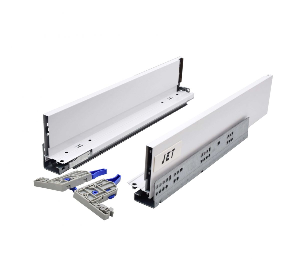 Ящик JETBOX ULTRA 220 PUSH OPEN H80мм L400мм, белый BR220A.400WT