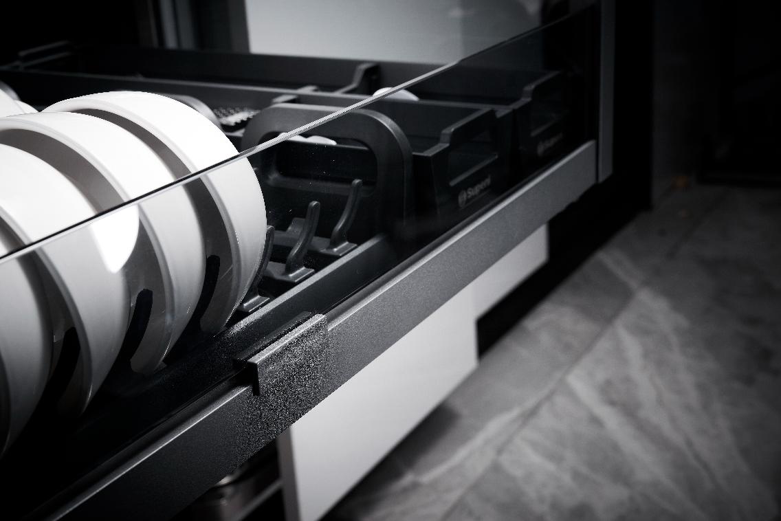 Выдвижные корзины для кухни Выдвижная корзина для посуды в нижнюю базу S101A