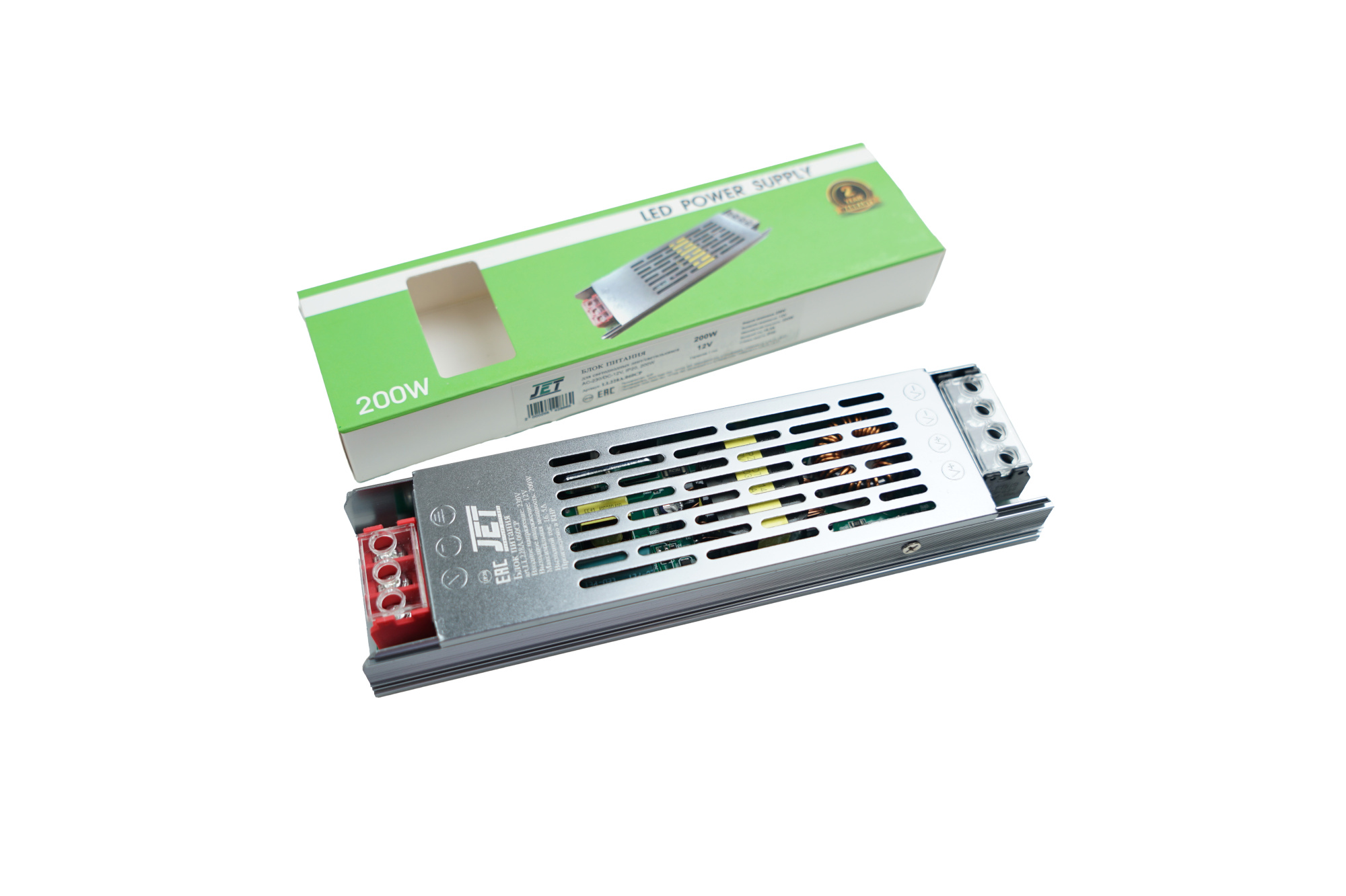 Мебельные светильники Блок питания для светодиодных лент/светильников AC-230/DC-12V, IP20, 200W LL228A.060CP