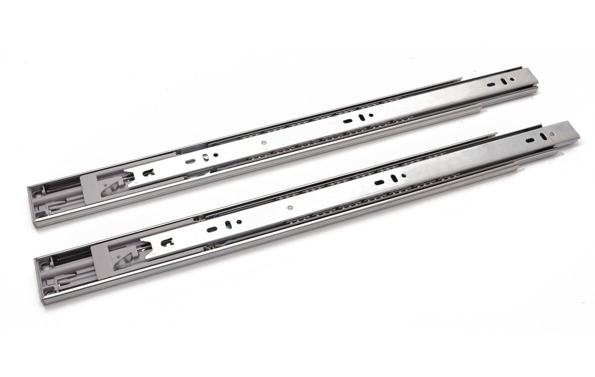 Направляющие Направляющие 345  полного выдвижения с доводчиком 
